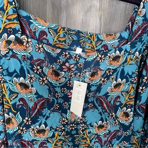 Maurices Floral Square Neck Dress - Picture 2 of 6